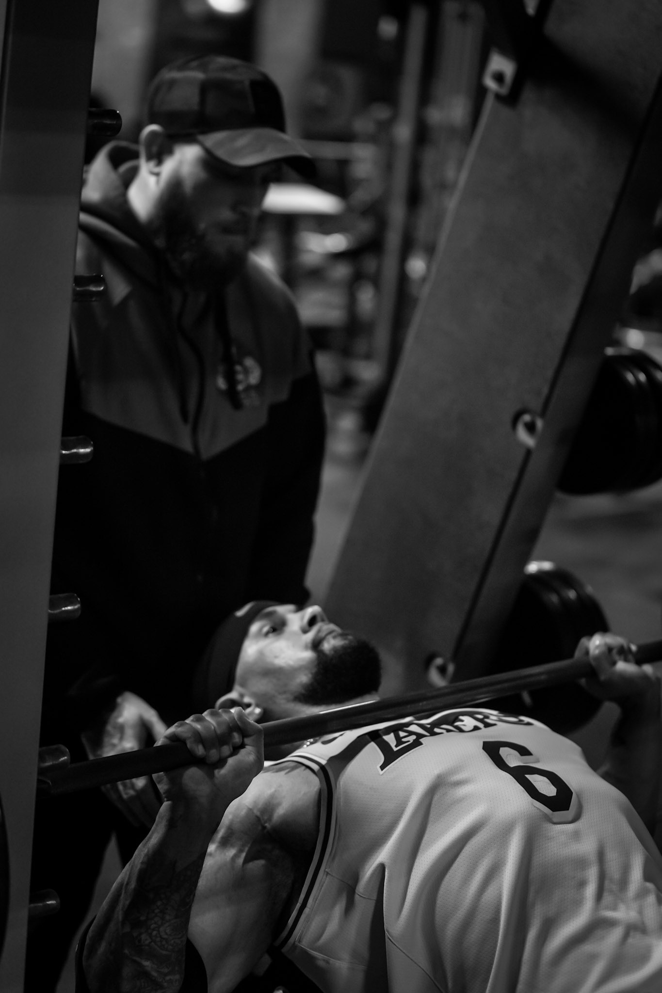 Gym intensity — bench press